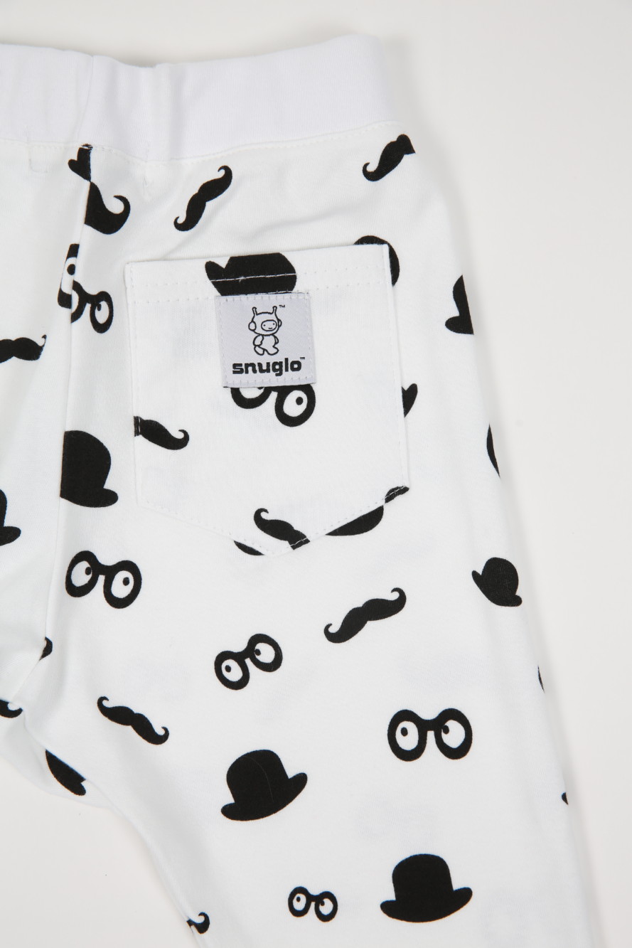 Moustache Pattern Kids Pyjamas by Snuglo™