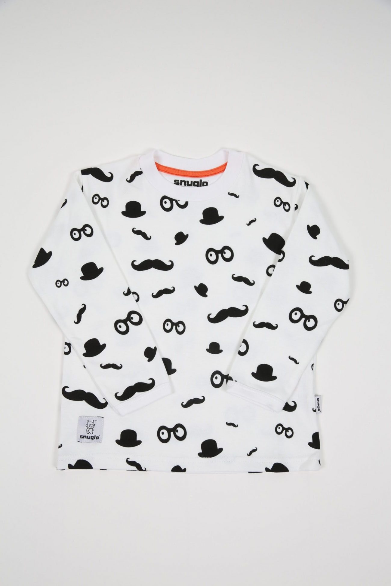 Moustache Pattern Kids Pyjamas by Snuglo™