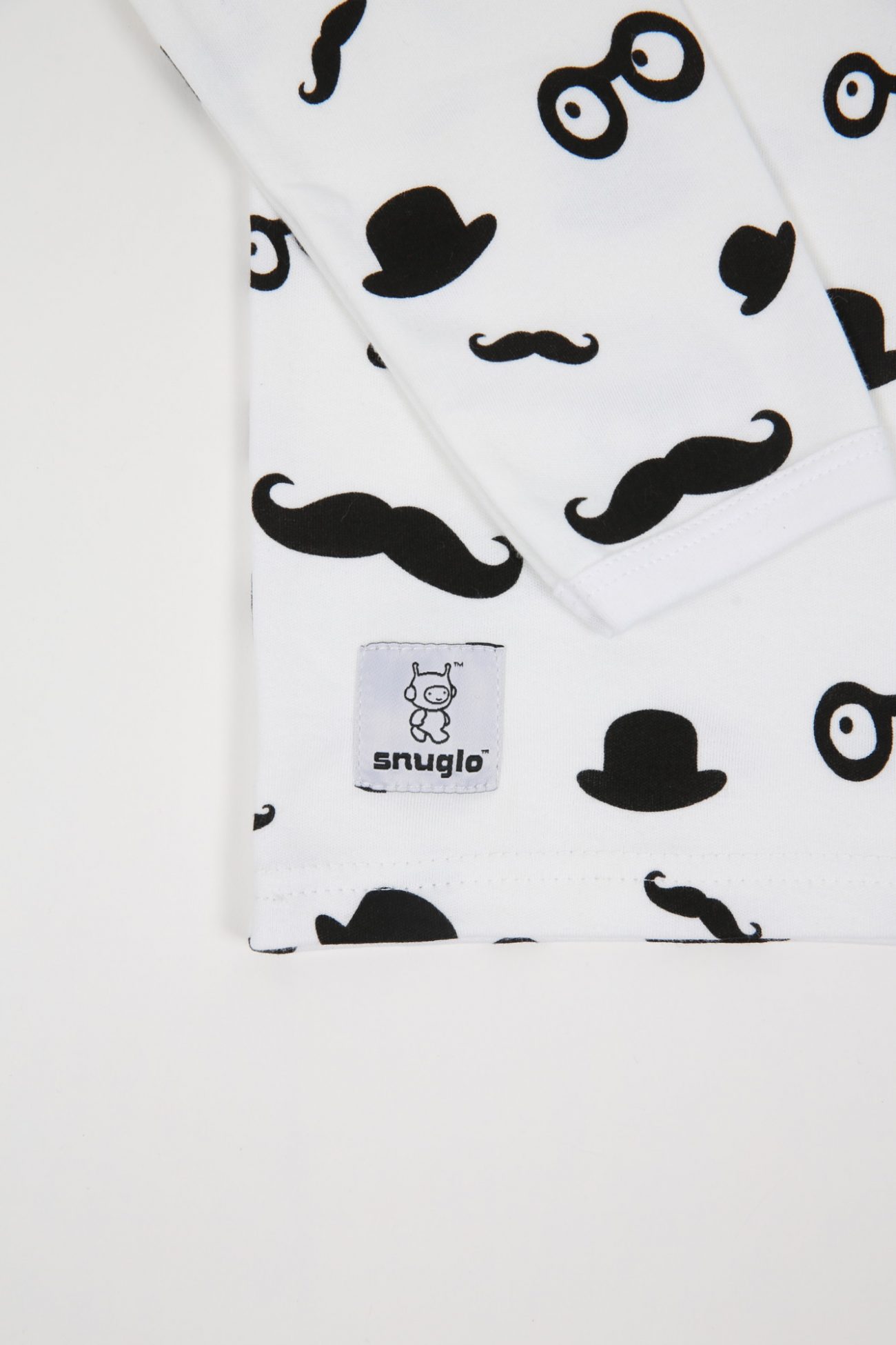 Moustache Pattern Kids Pyjamas by Snuglo™