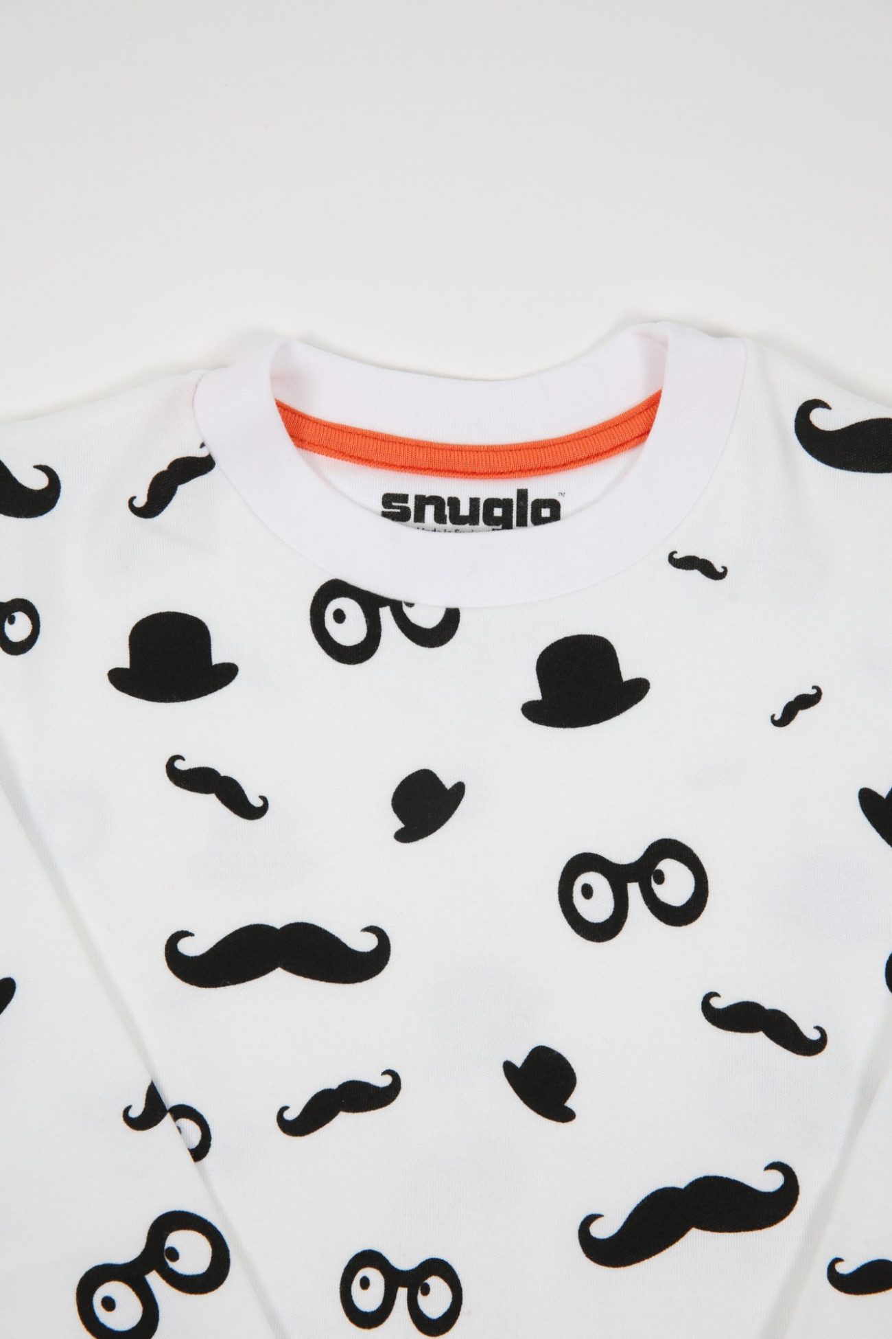 Moustache Pattern Kids Pyjamas by Snuglo™