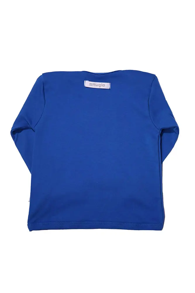 I AM 1! First Birthday T-shirt – Royal Blue – detail view