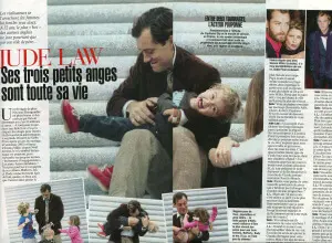 Jude Law family feature