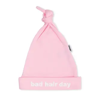 BAD HAIR DAY Baby Hat – Pink