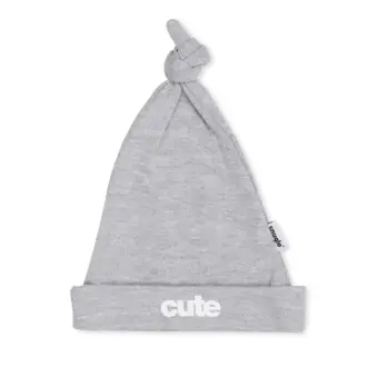 CUTE Baby Hat – Marl Grey