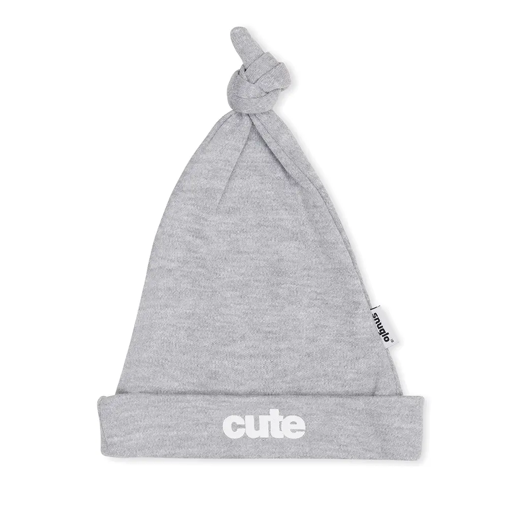 CUTE Baby Hat – Marl Grey