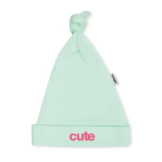 CUTE Baby Hat – Mint with Pink