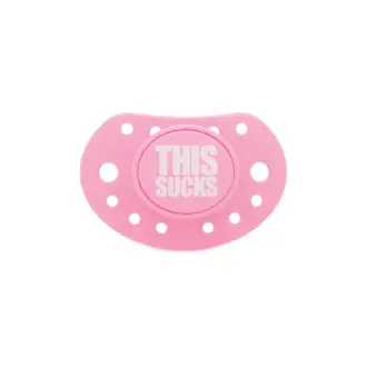 THIS SUCKS Dummy – Pink