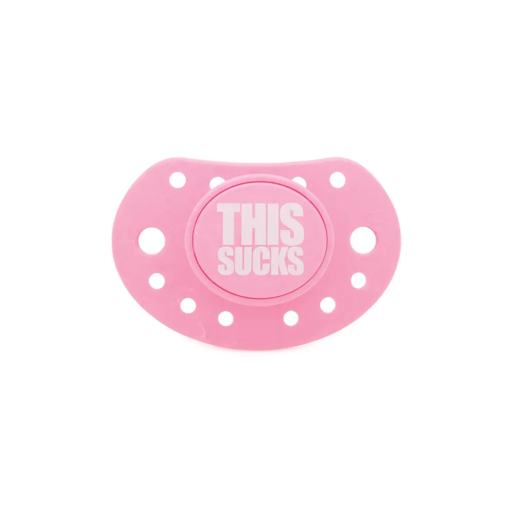 THIS SUCKS Dummy – Pink