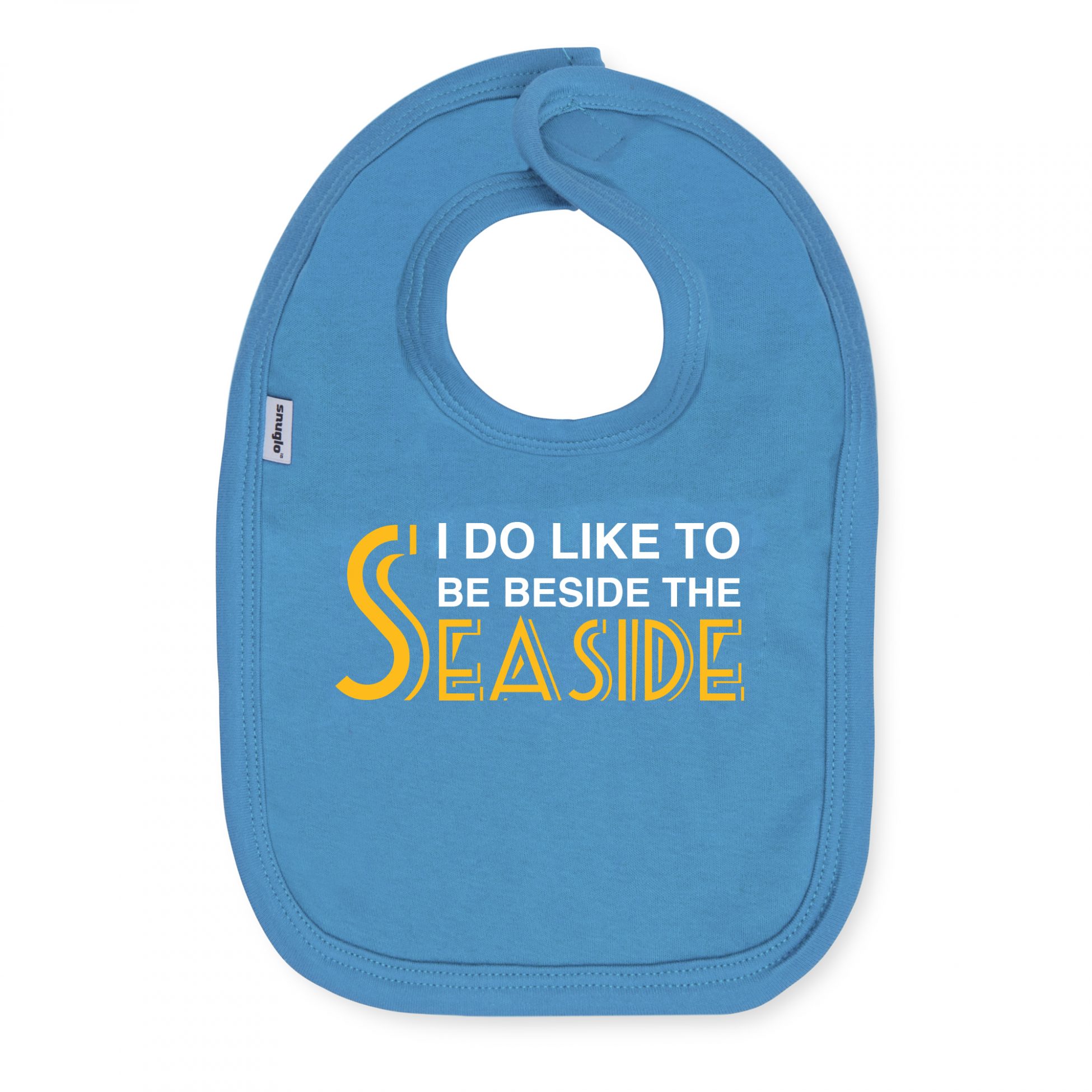 Cool seaside baby bib by Snuglo™