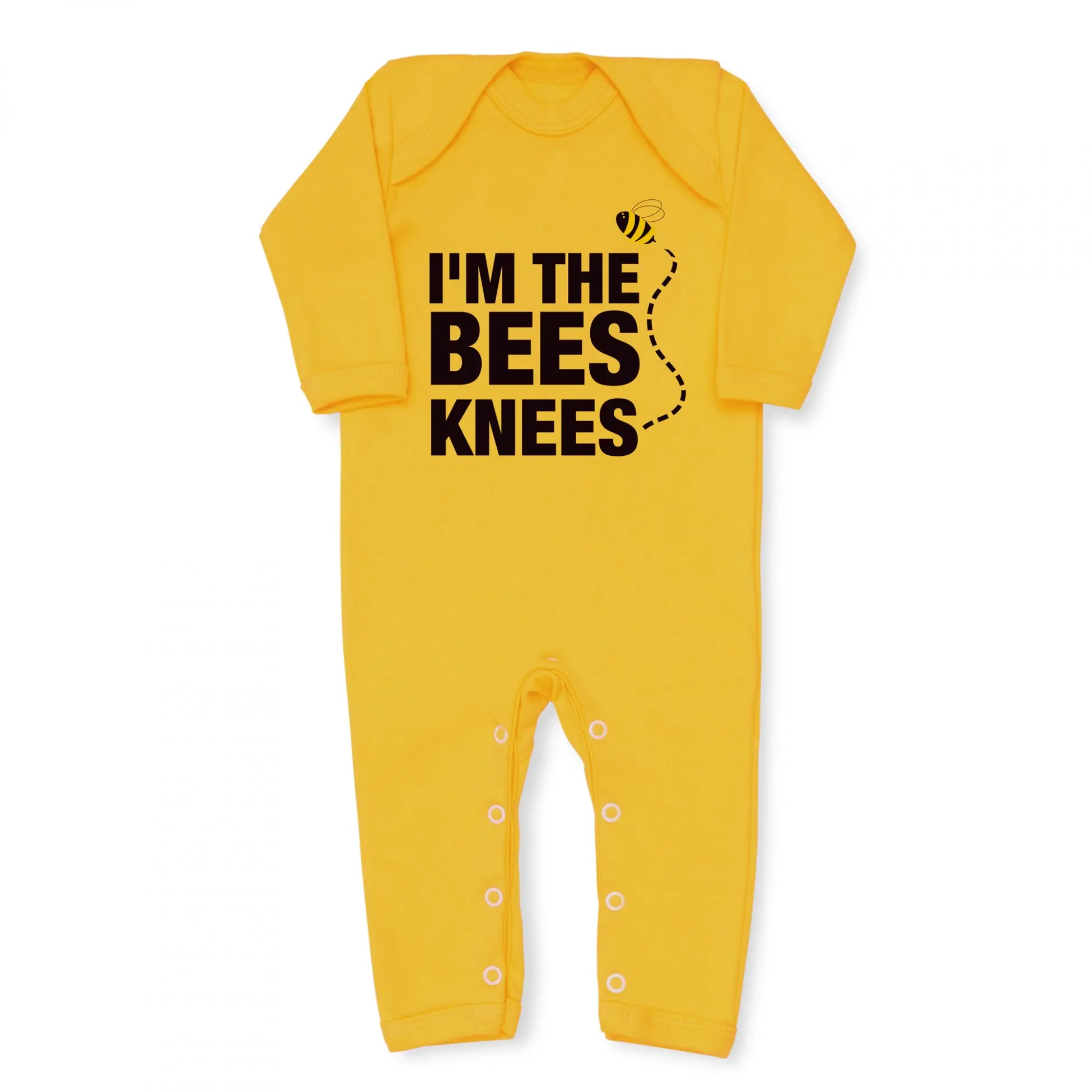 I’m the bees knees Baby Grow All-in – One – alternative view