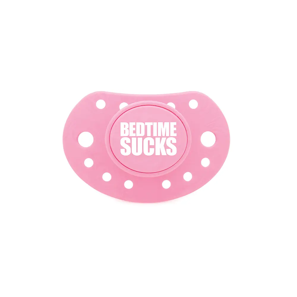 BEDTIME SUCKS Dummy – Pink