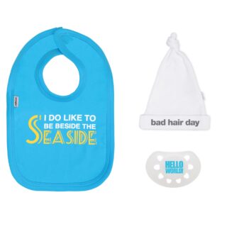Seaside Blue Baby Gift Set