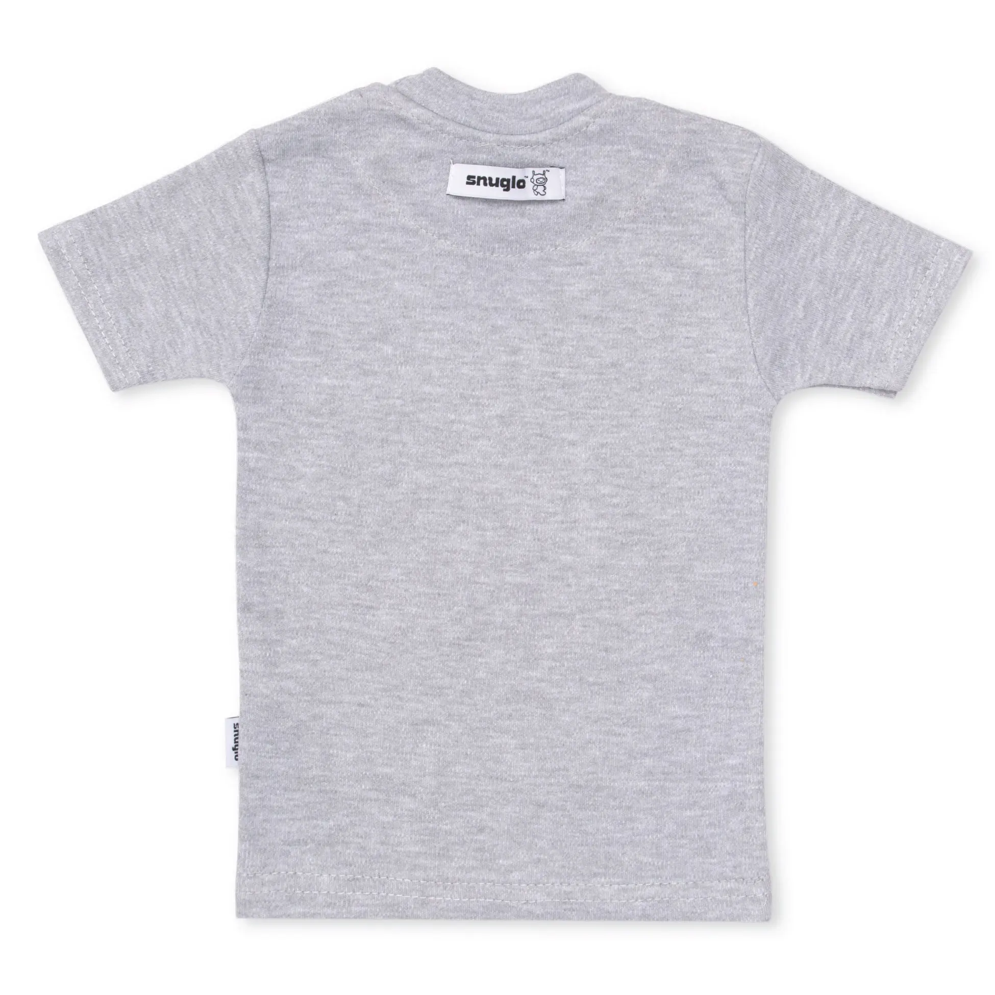 1st Birthday top, Number 1 Celebration T-shirt – Grey – alternative view